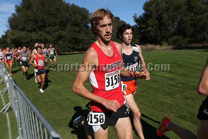 2013SIXCCOLL-034.JPG - 2013 Stanford Cross Country Invitational, September 28, Stanford Golf Course, Stanford, California.